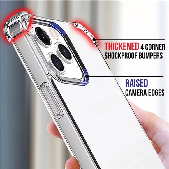 Lion shield IPhone 14 Clear Protective Case - Picture 3 of 5